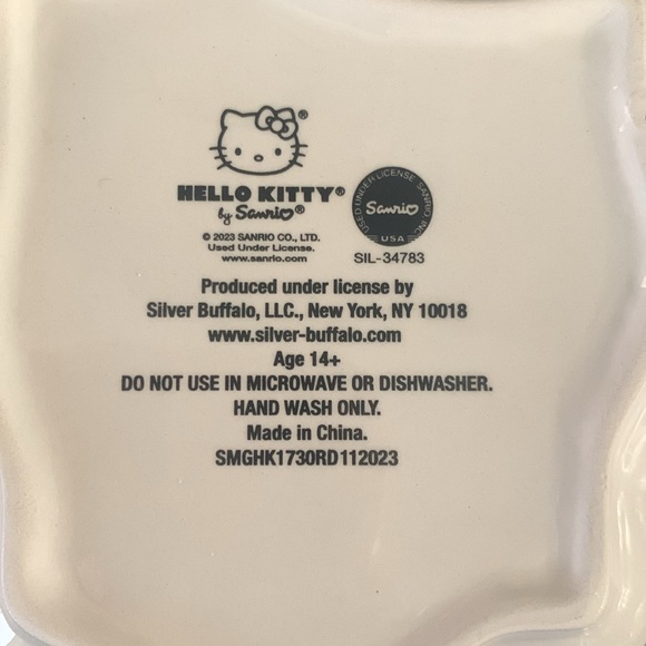 New Hello Kitty In Pink Bow With Donut Mini Jewelry Trinket Tray Dish By Sanrio - Picture 5 of 6